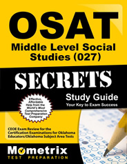 OSAT Middle Level Social Studies Exam 'Study Guide
