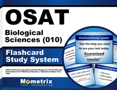OSAT Biological Sciences (010) Flashcards Study System