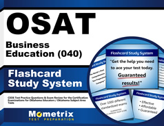 OSAT Business Education (040) Flashcards Study System