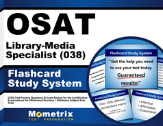 OSAT Library-Media Specialist (038) Flashcard Study System