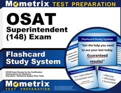OSAT Superintendent (148) Flashcards Study System