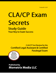 CLA - Certified Legal Assistant & Certified Paralegal (CP) Exam Study Guide