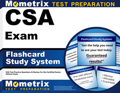 CSA Flashcard test preparation