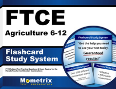 FTCE Agriculture 6-12 Flashcards Study System