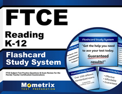 FTCE Reading K-12 Flashcards Study System