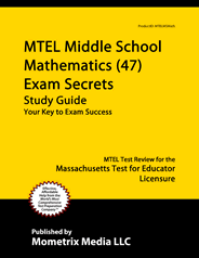 MTEL Middle School Mathematics Exam Study Guide