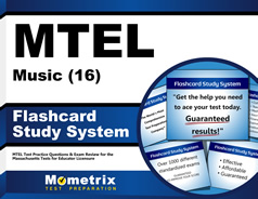 MTEL Music (16) Flashcards Study System