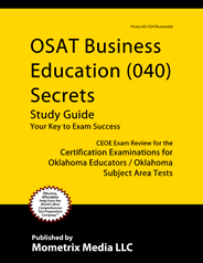 OSAT Business Education Test Study Guide