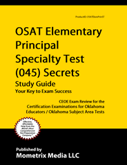 OSAT Elementary Principal Specialty Test Study Guide