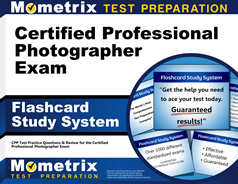 Certified Professional Photographer exam flash card
