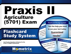 Praxis II Agriculture (5701) Exam Flashcards
