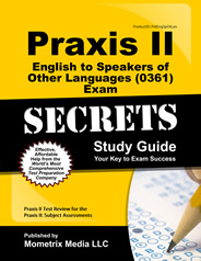 Praxis II English to Speakers of Other Languages Exam Study Guide