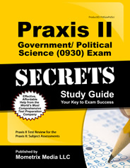Praxis II Government Political Science Exam Study Guide