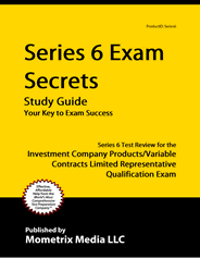 Series 6 Investment Company Products/Variable Contracts Limited Representative Qualification Exam Study Guide
