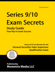 Series 9/10 General Securities Sales Supervisor Qualification Exam Study Guide