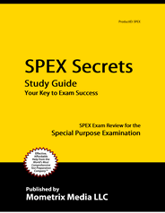SPEX - Special Purpose Exam Study Guide