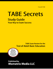 TABE - Tests of Adult Basic Education Study Guide