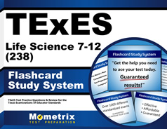 TExES Life Science 7-12 (238) Flashcards Study System