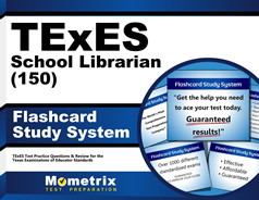 TExES School Librarian (150) Flashcards Study System