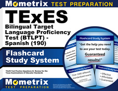 TExES Bilingual Target Language Proficiency Test (BTLPT) - Spanish (190) Flashcard Study System