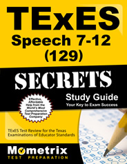 TExES Speech 7-12 Exam Study Guide