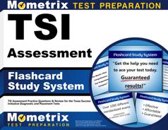 TSI Assessment Flashcards Study System